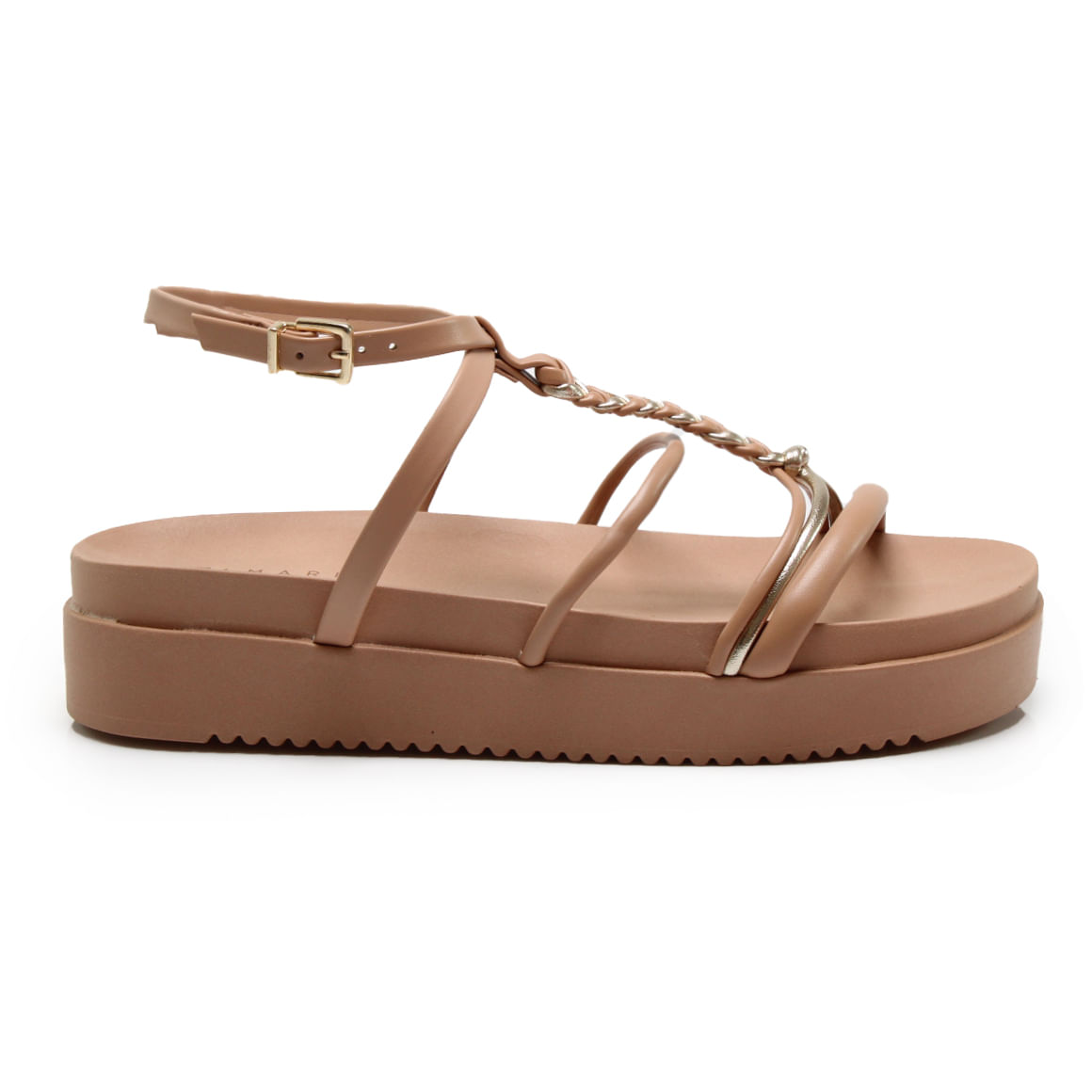 Ramarim Sandalia 24C-42242 CaquiOuro Napa -2-